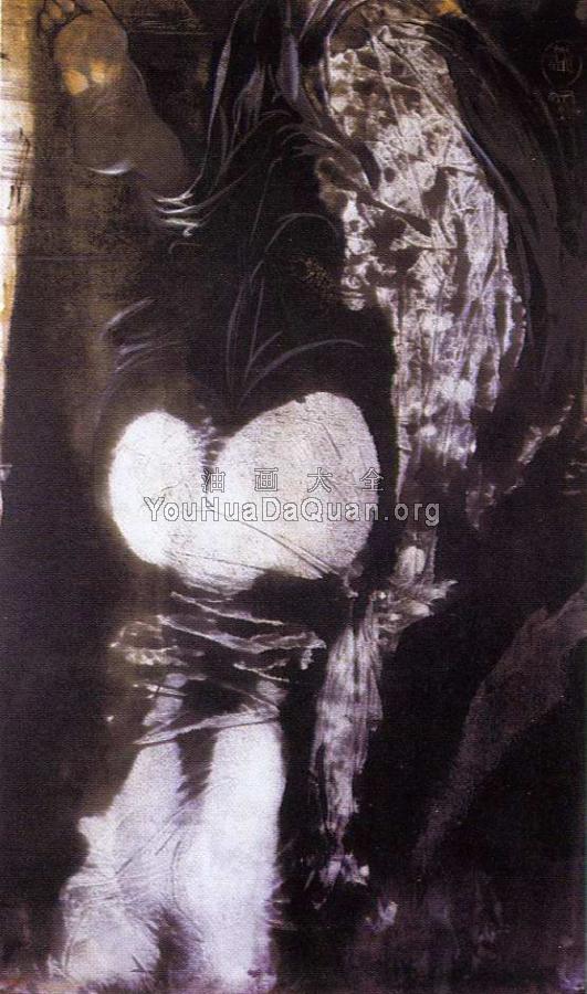 正上楼梯的人 - 萨尔瓦多·达利